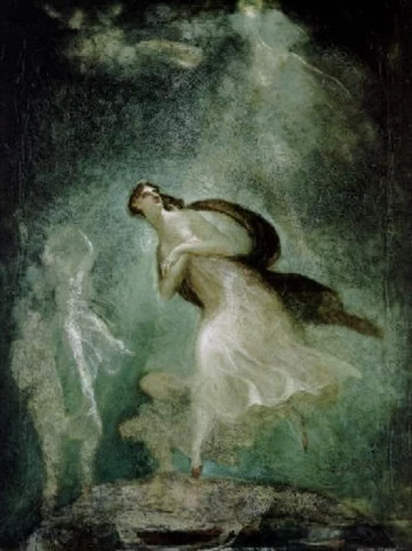  43-Johann Heinrich Füssli-Euphrosyne frequenta il ballo dei contadini 